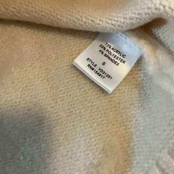 Vine & Love‎ V-Neck Long Sleeve Womens Pullover Sweater Size Small - Picture 5 of 7